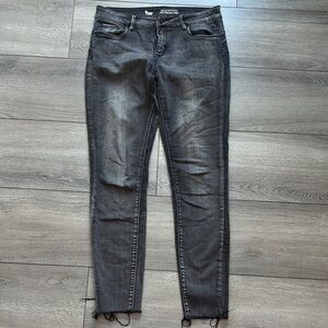 Streetwear Society Gray Skinny Jeans Texture